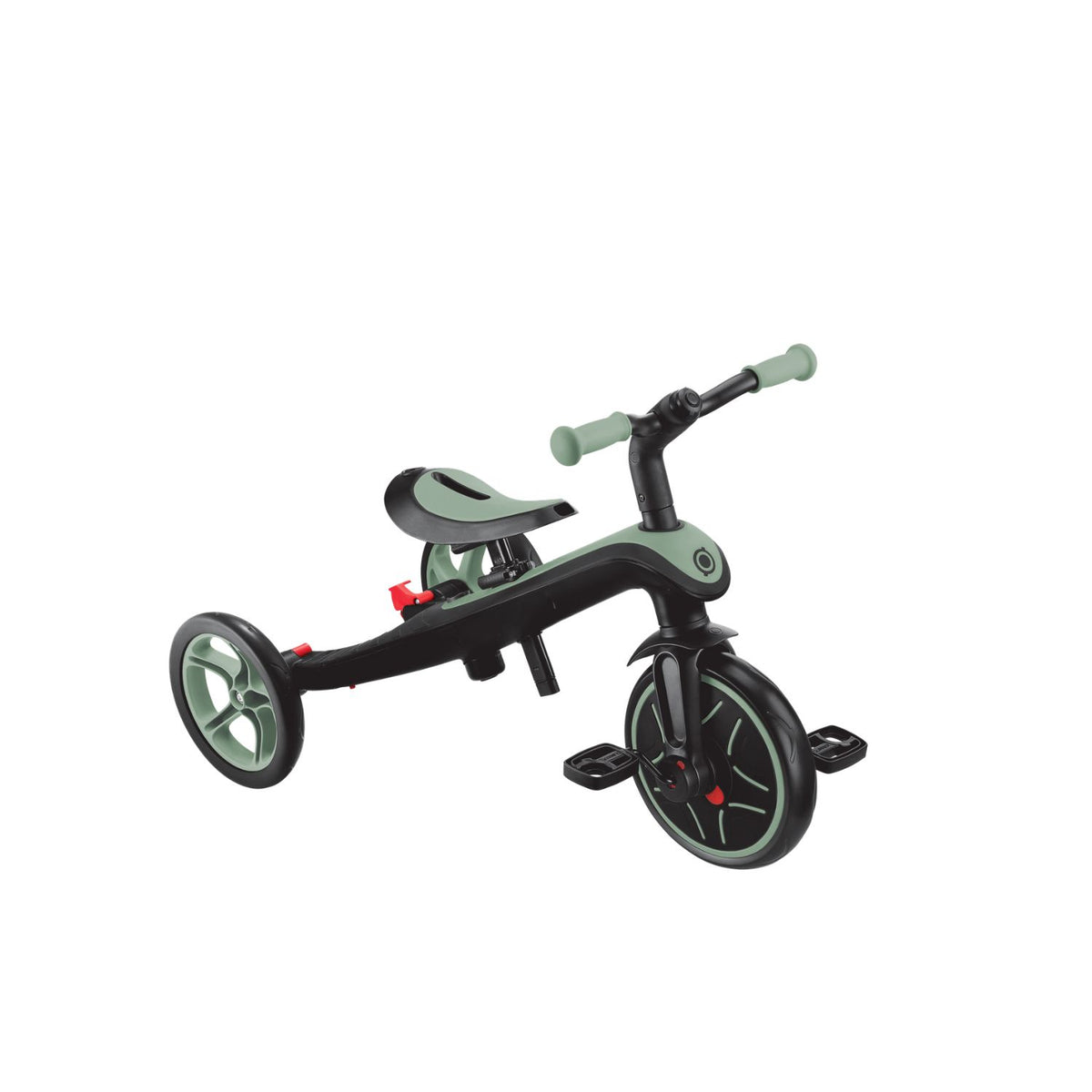 Triciclo Evolutivo 4 en 1 Globber Explorer Trike Verde olivo| De 10 meses a 5 años