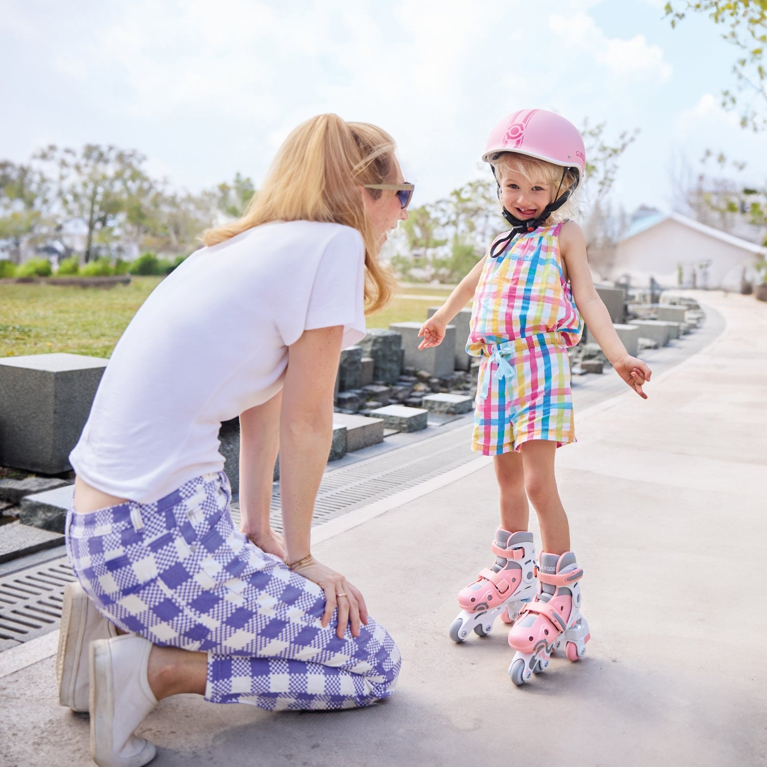 Patines de aprendizaje Rosado