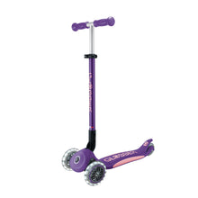 Cargar imagen en el visor de la galería, Globber Primo Plegable Plus LED Morado