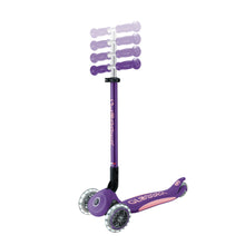 Cargar imagen en el visor de la galería, Globber Primo Plegable Plus LED Morado