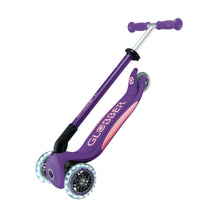 Cargar imagen en el visor de la galería, Globber Primo Plegable Plus LED Morado