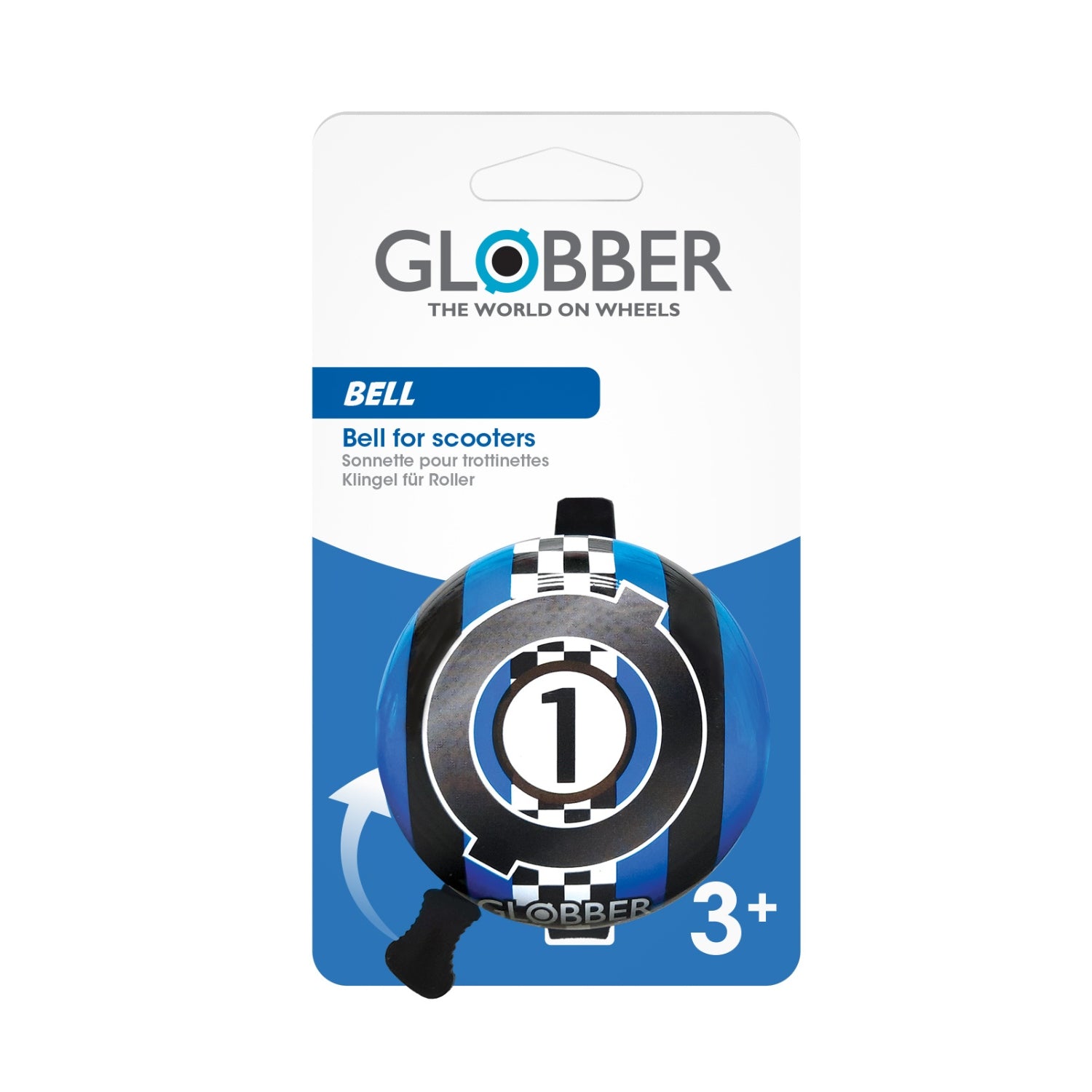 Timbre Globber Azul carrera