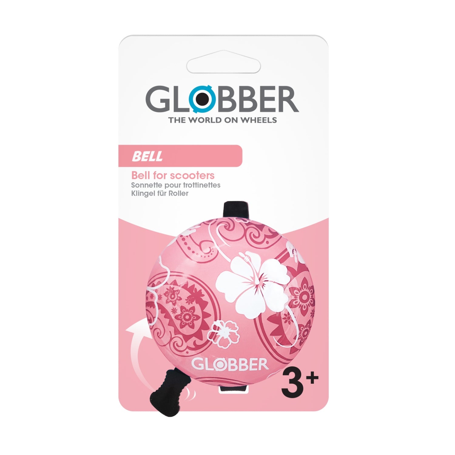 Timbre Globber Rosado pastel