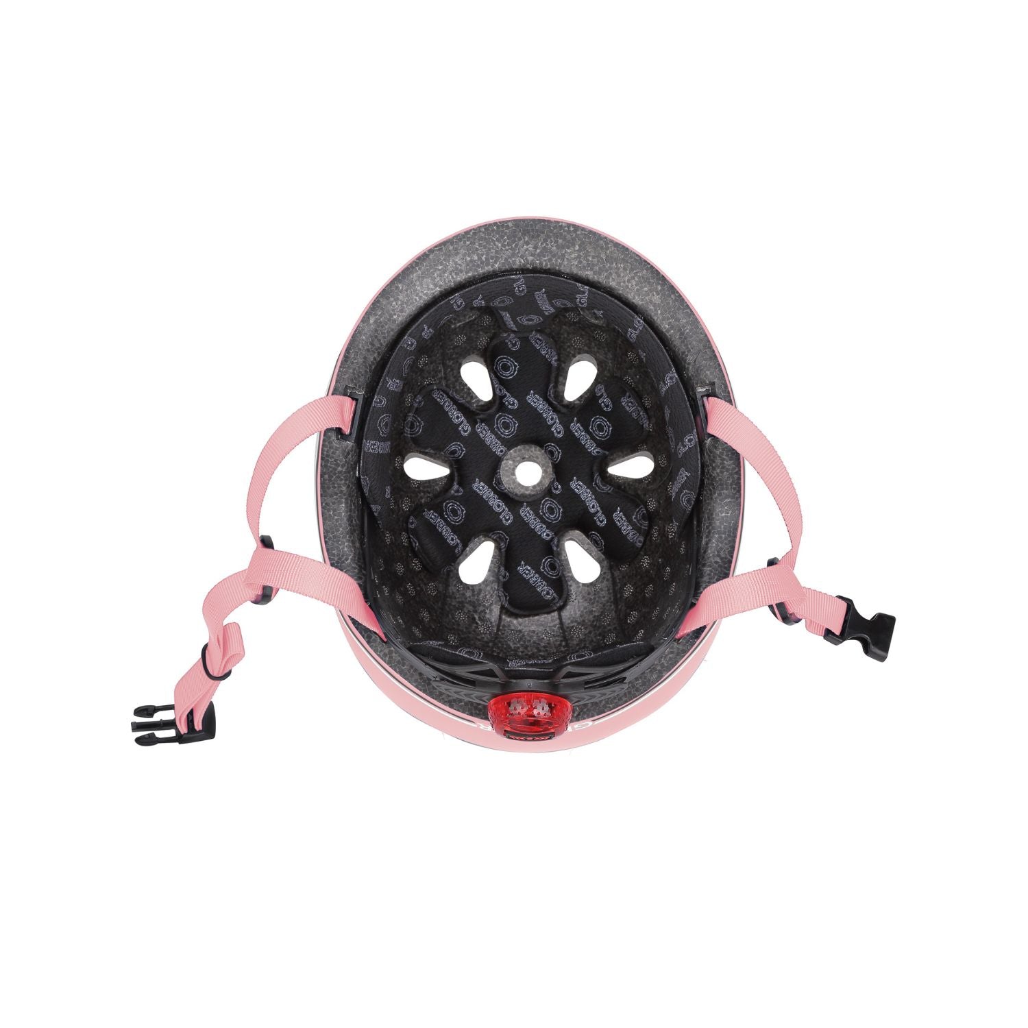 Casco Rosado Pastel LED XXS-XS