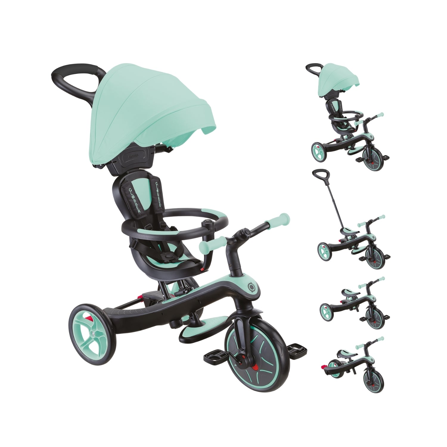 Triciclo 4 en 1 Explorer Trike Menta v2