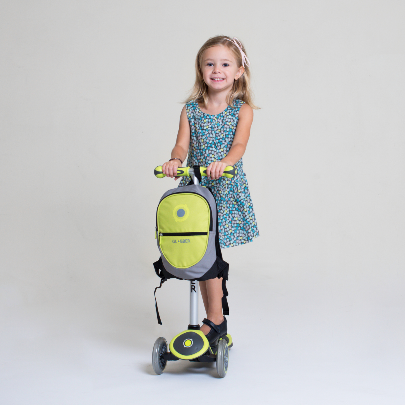 Mochila Verde para scooter