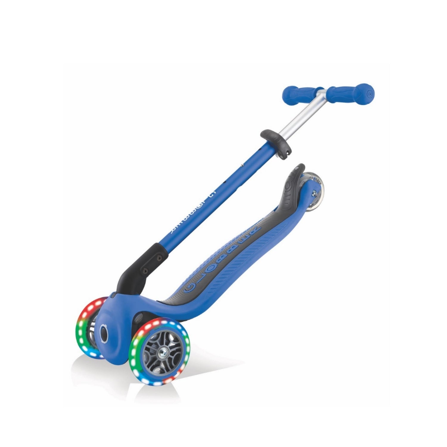 Scooter Globber Primo Plegable LED Azul 4