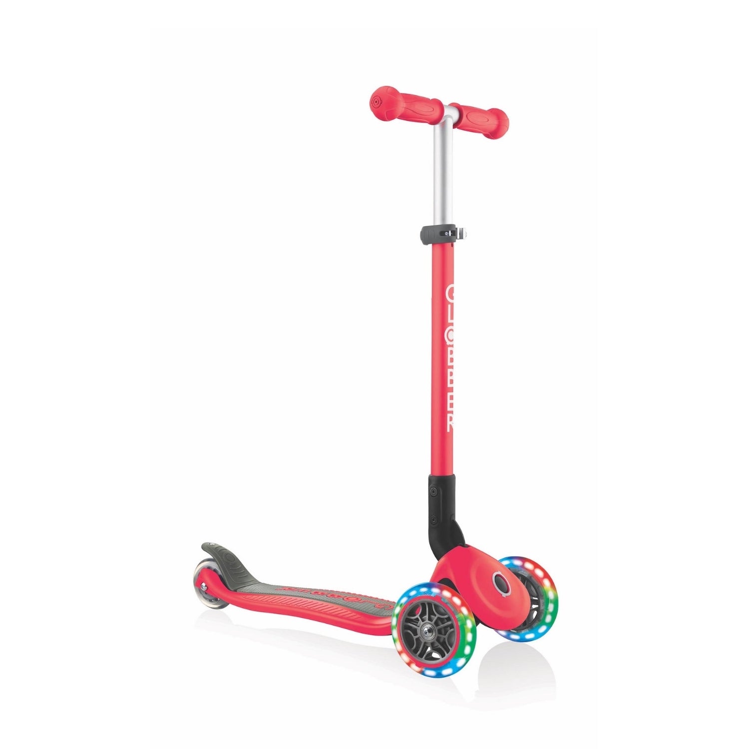 Scooter Globber Primo Plegable LED Rojo 1