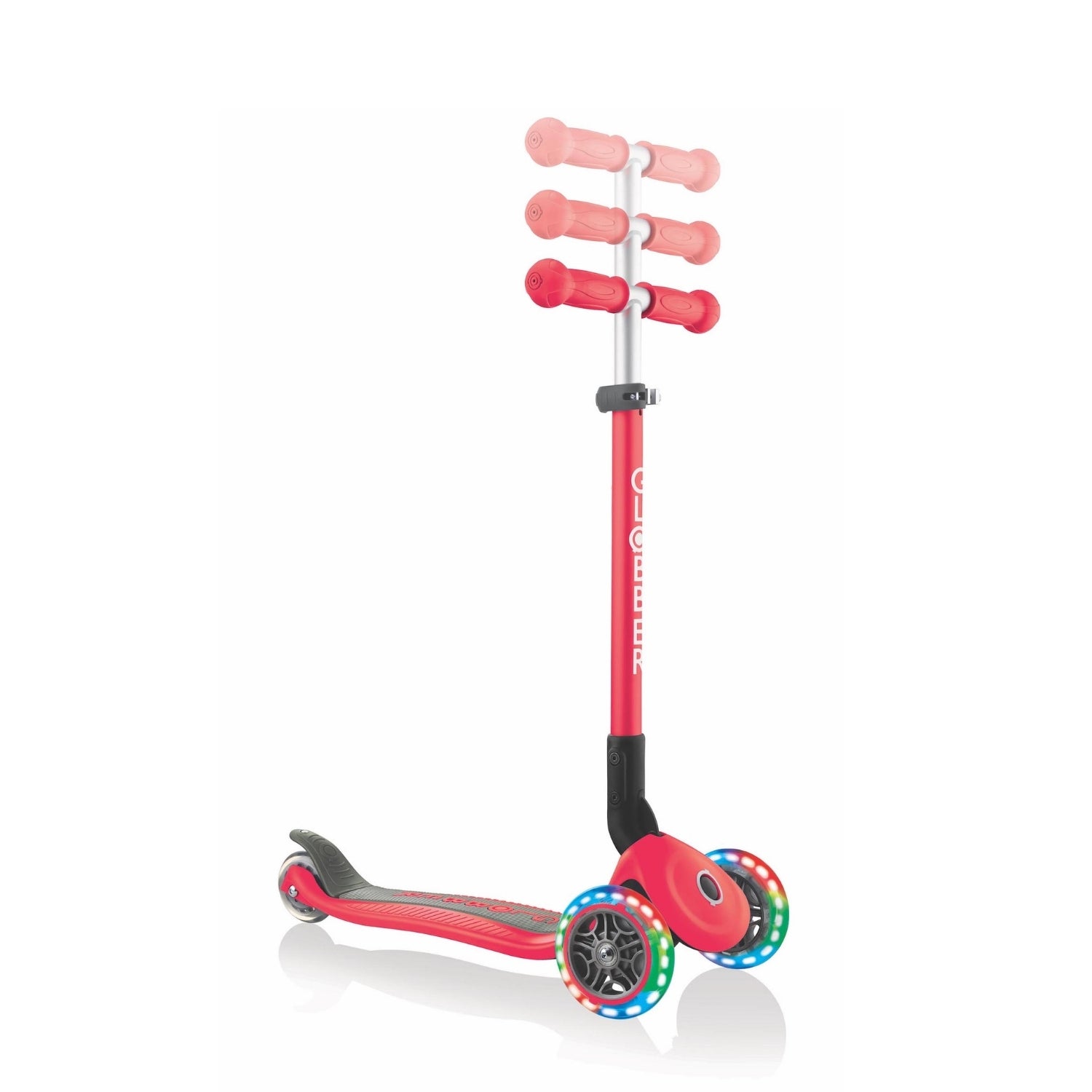 Scooter Globber Primo Plegable LED Rojo 2
