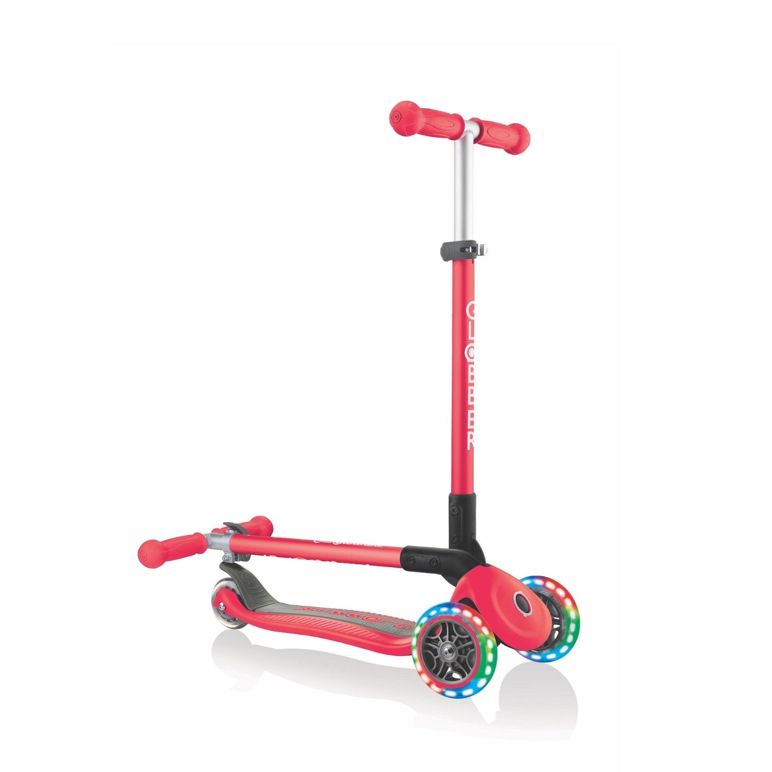 Scooter Globber Primo Plegable LED Rojo 3
