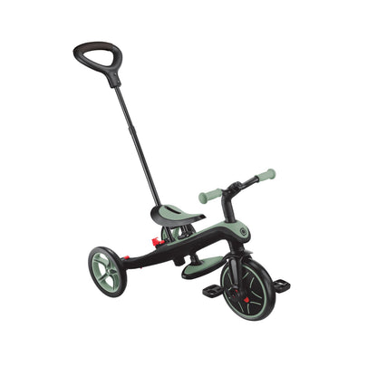 Triciclo Evolutivo 4 en 1 Globber Explorer Trike Verde olivo| De 10 meses a 5 años