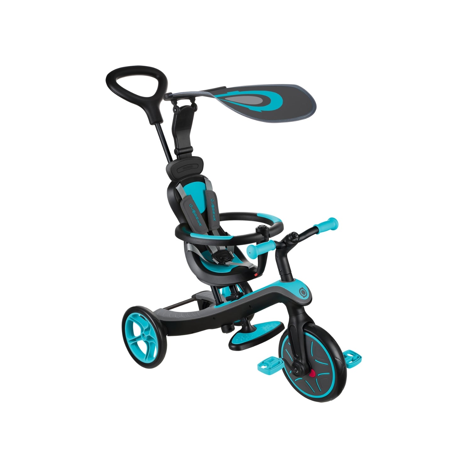 Triciclo 4 en 1 Explorer Teal