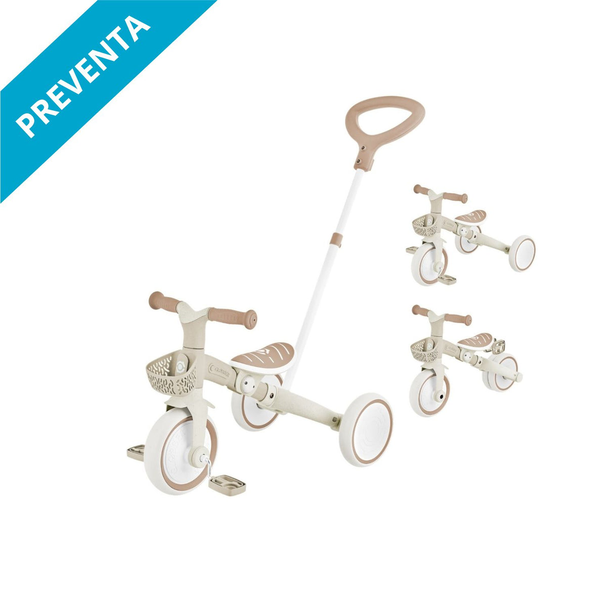Triciclo Evolutivo 3 en 1 para niños de 1 a 3 años | Globber Learning Trike Arena