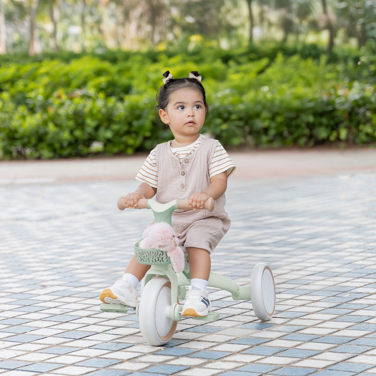 Triciclo Evolutivo 3 en 1 para niños de 1 a 3 años | Globber Learning Trike Verde