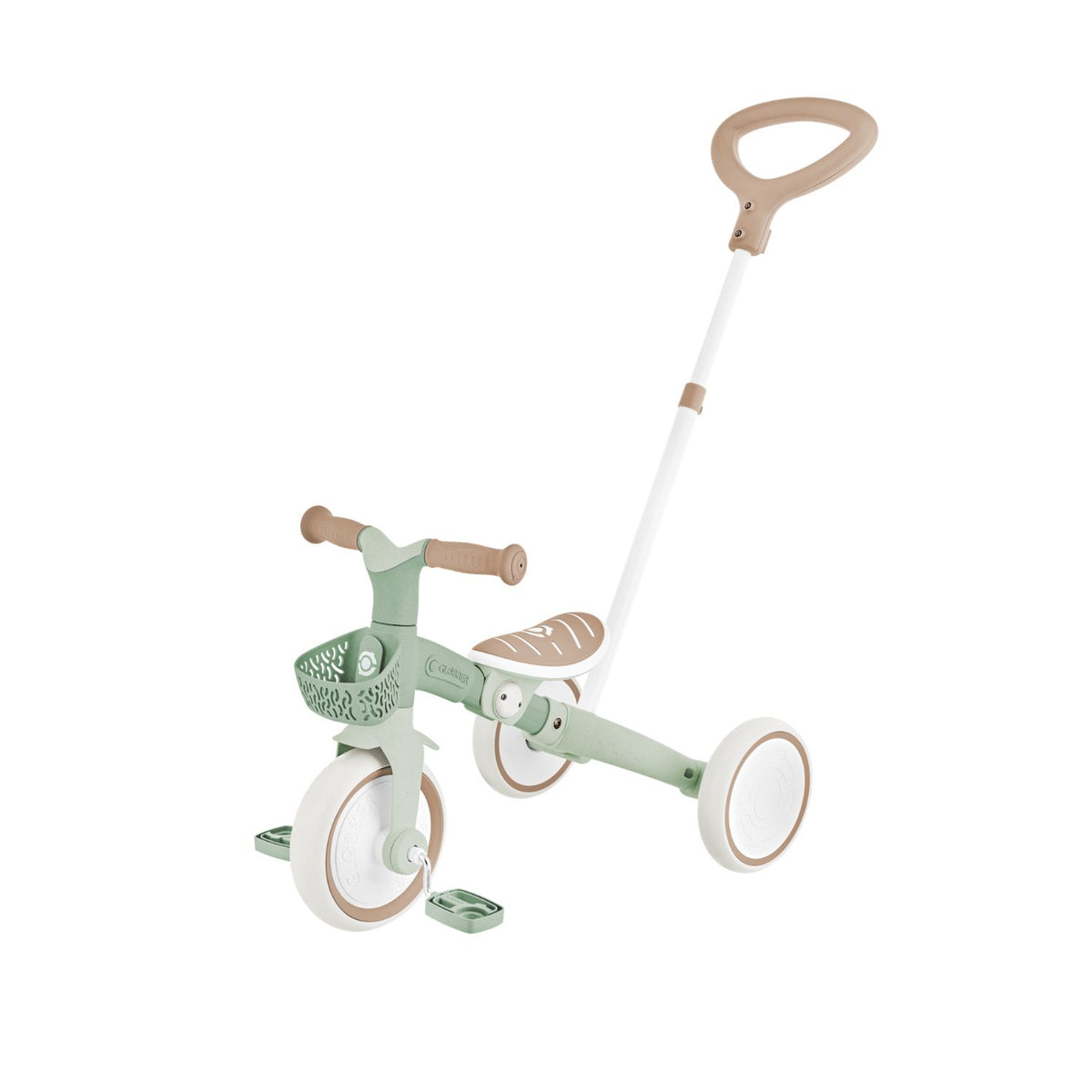 Triciclo Evolutivo 3 en 1 para niños de 1 a 3 años | Globber Learning Trike Verde