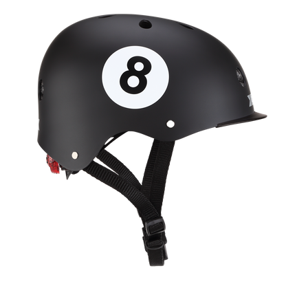 Casco Elite Negro 8 LED XS-S