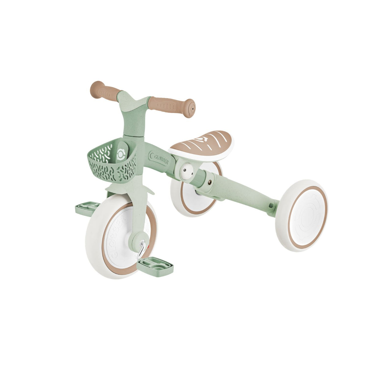 Triciclo Evolutivo 3 en 1 para niños de 1 a 3 años | Globber Learning Trike Verde