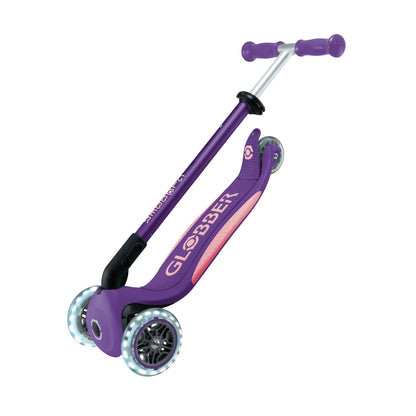 Globber Elite LED Morado