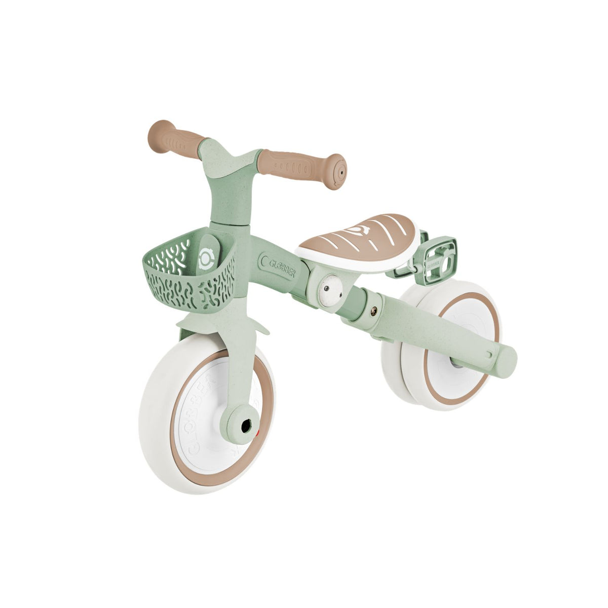 Triciclo Evolutivo 3 en 1 para niños de 1 a 3 años | Globber Learning Trike Verde