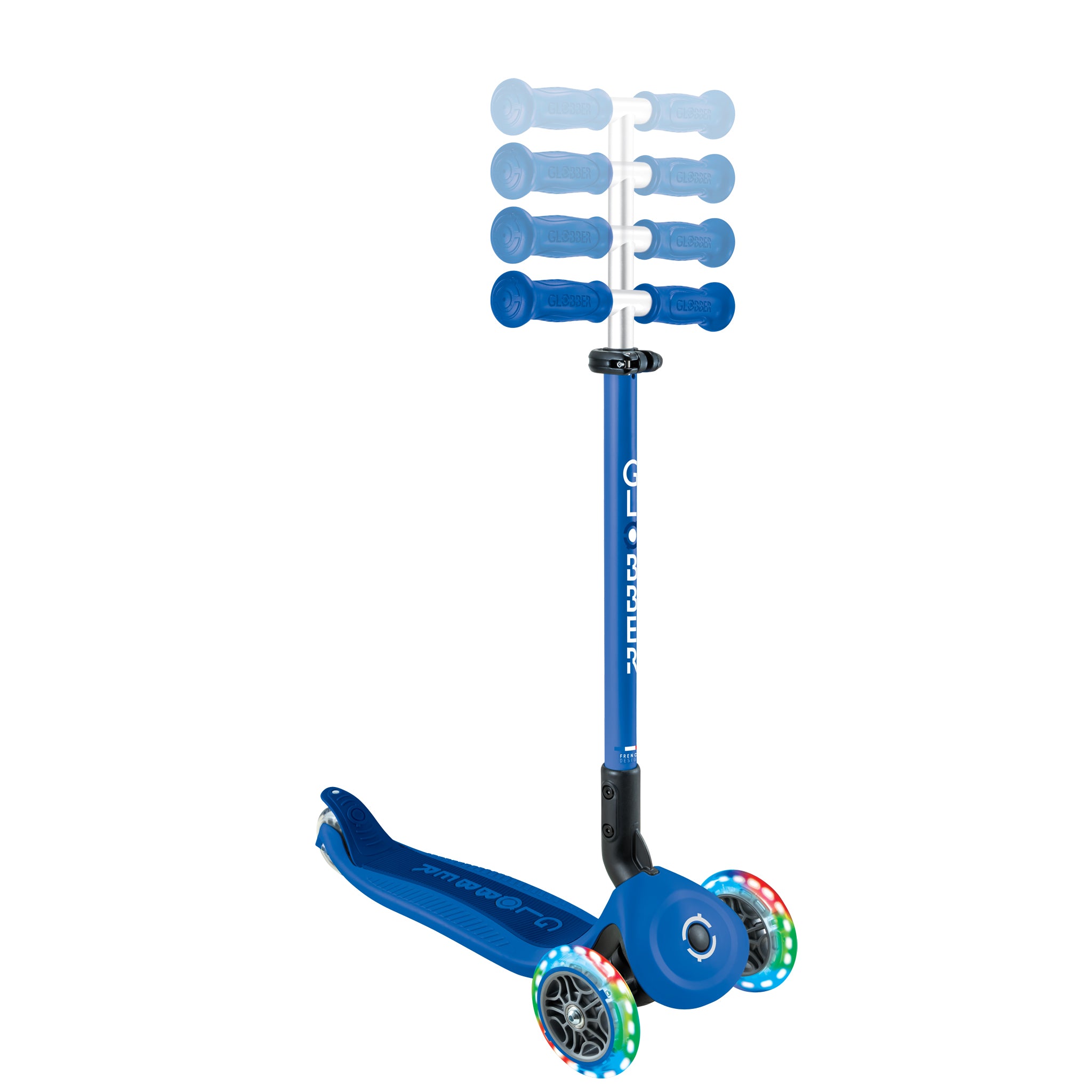 Globber Go Up Active LED azul