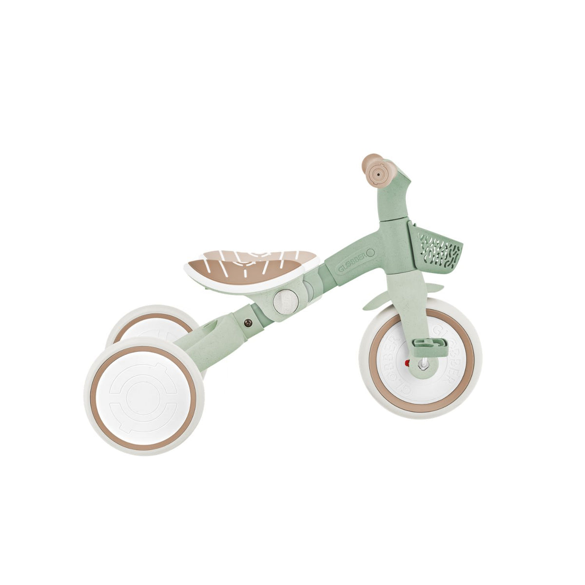Triciclo Evolutivo 3 en 1 para niños de 1 a 3 años | Globber Learning Trike Verde