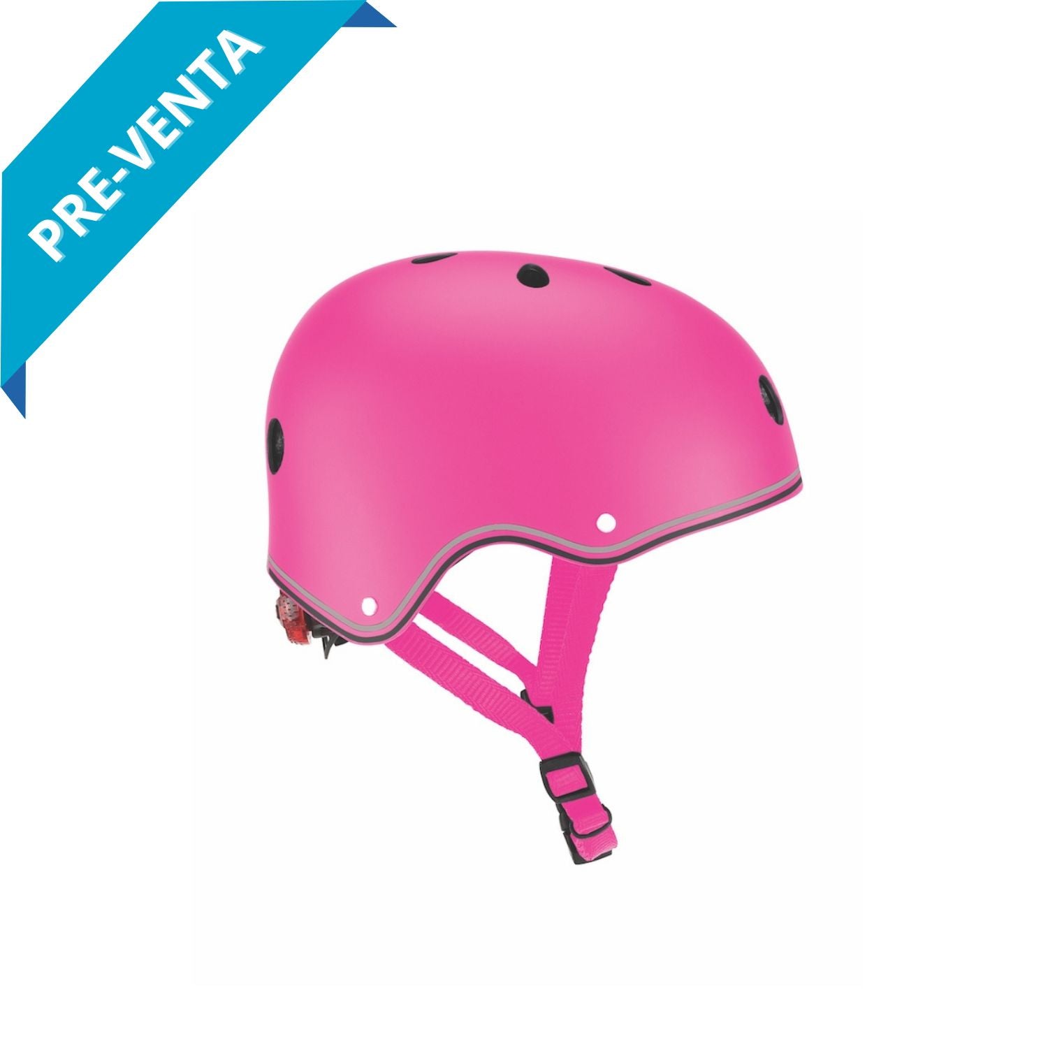 Casco Rosado LED XS-S