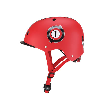 Casco Elite Rojo carrera LED XS-S