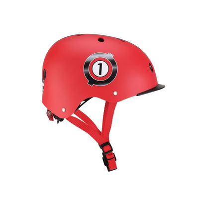 Casco Elite Rojo carrera LED XS-S