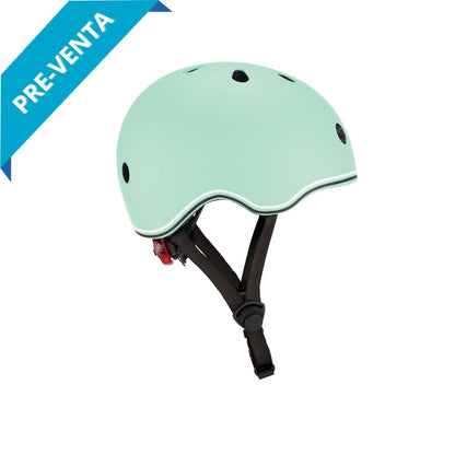 Casco Menta Pastel LED XXS-XS