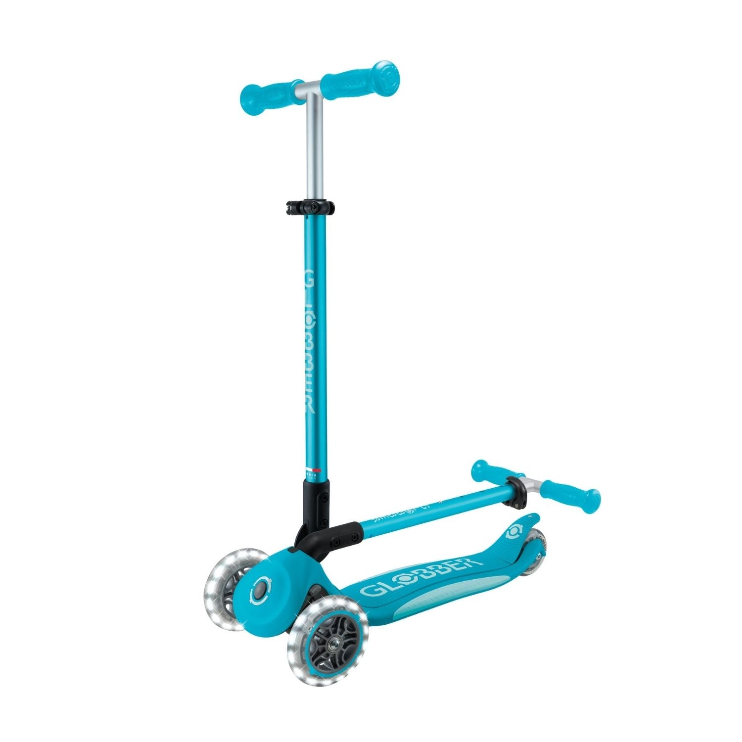 Globber Elite LED Celeste