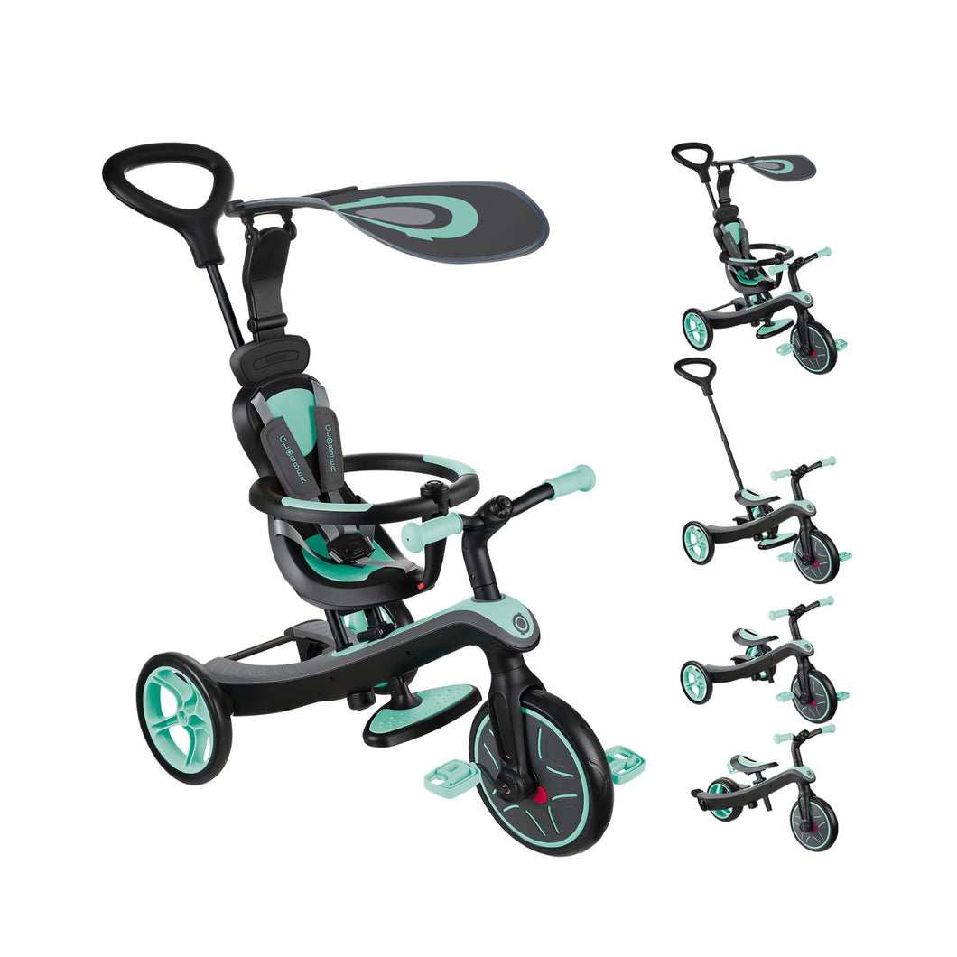 Triciclo 4 en 1 Explorer Menta