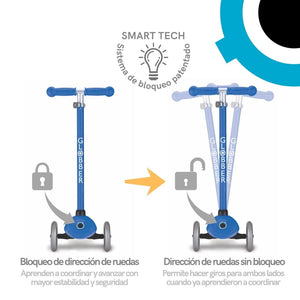 Sistema de bloqueo de ruedas Smarth Tech