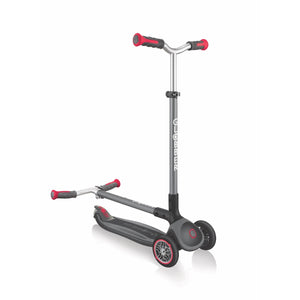 Scooter Globber Master Gris con rojo 3