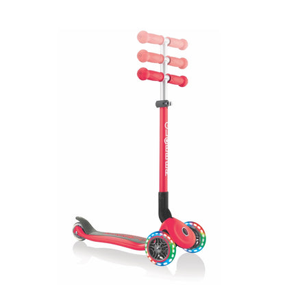Scooter Globber Primo Plegable LED Rojo 2
